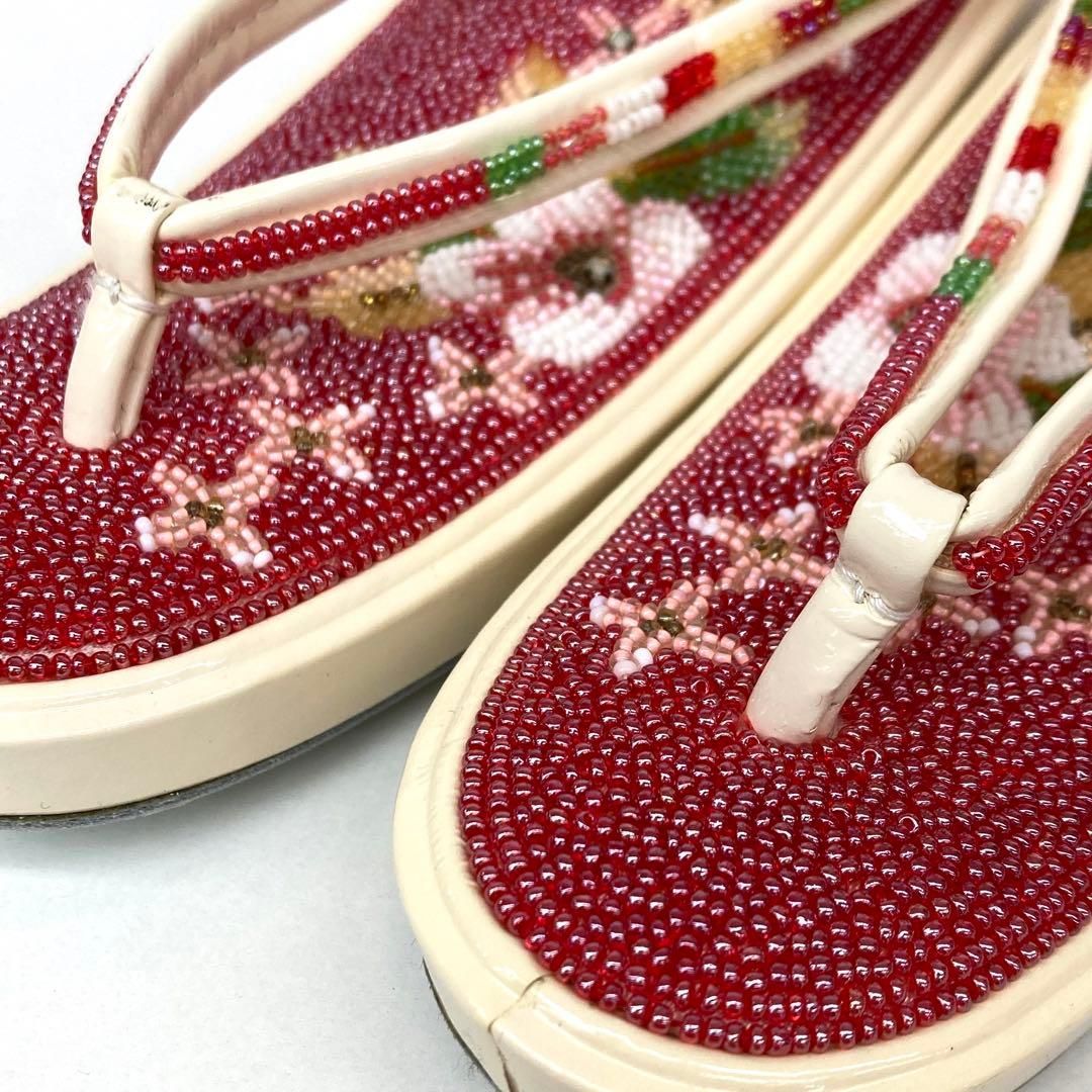 着物と帯 時流 Z 241095 ty◆訳あり ビーズ草履◆