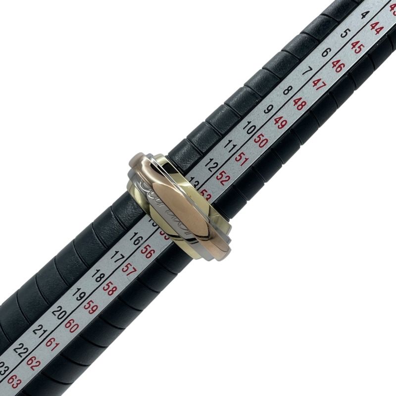 ゴールドxピンクゴールドxホワイトゴールド 750