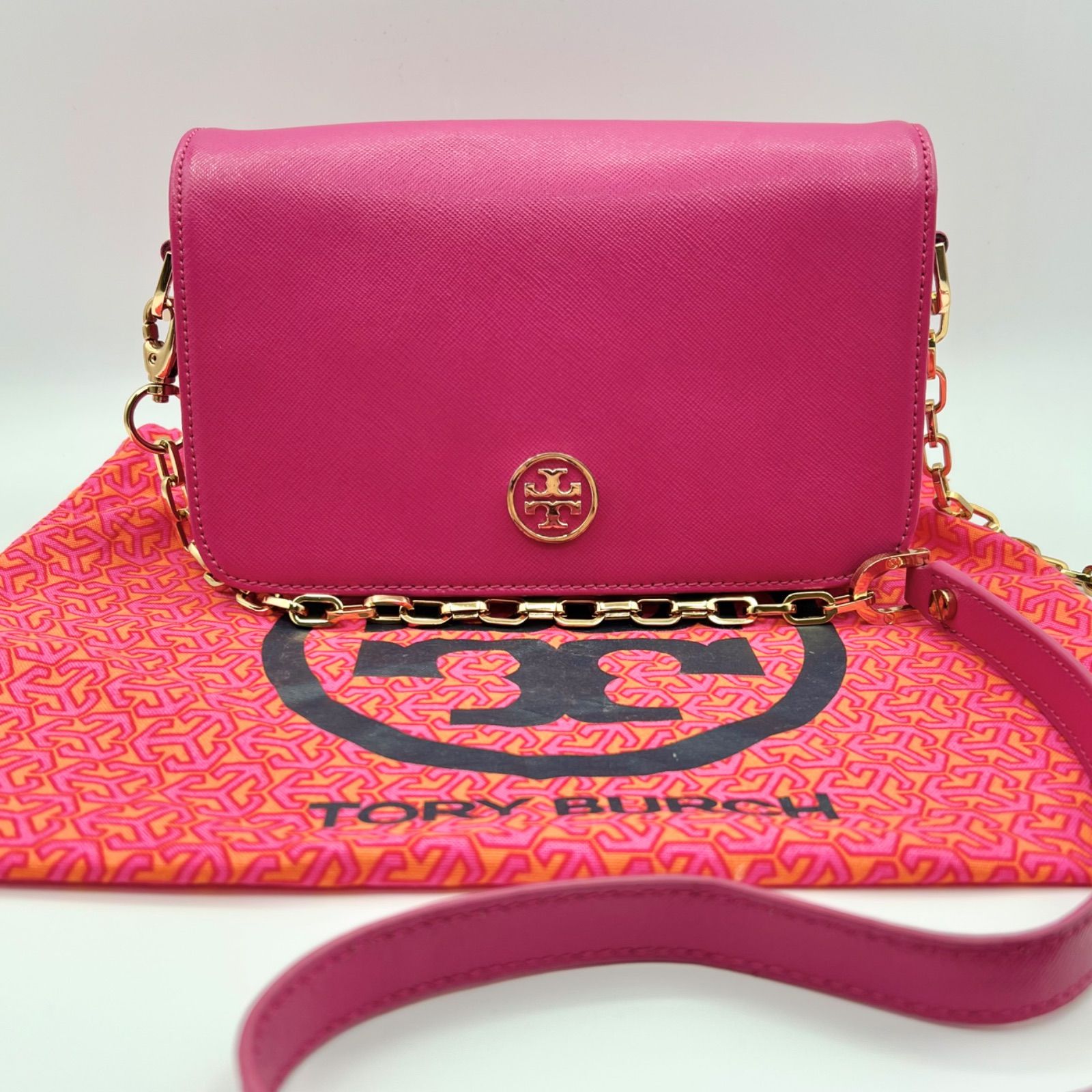 TORY BURCH トリーバーチ ショルダーバッグ ピンク 斜めがけバッグ