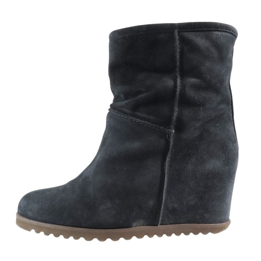 良品 FABIO RUSCONI ファビオ・ルスコーニ スウェード インヒール