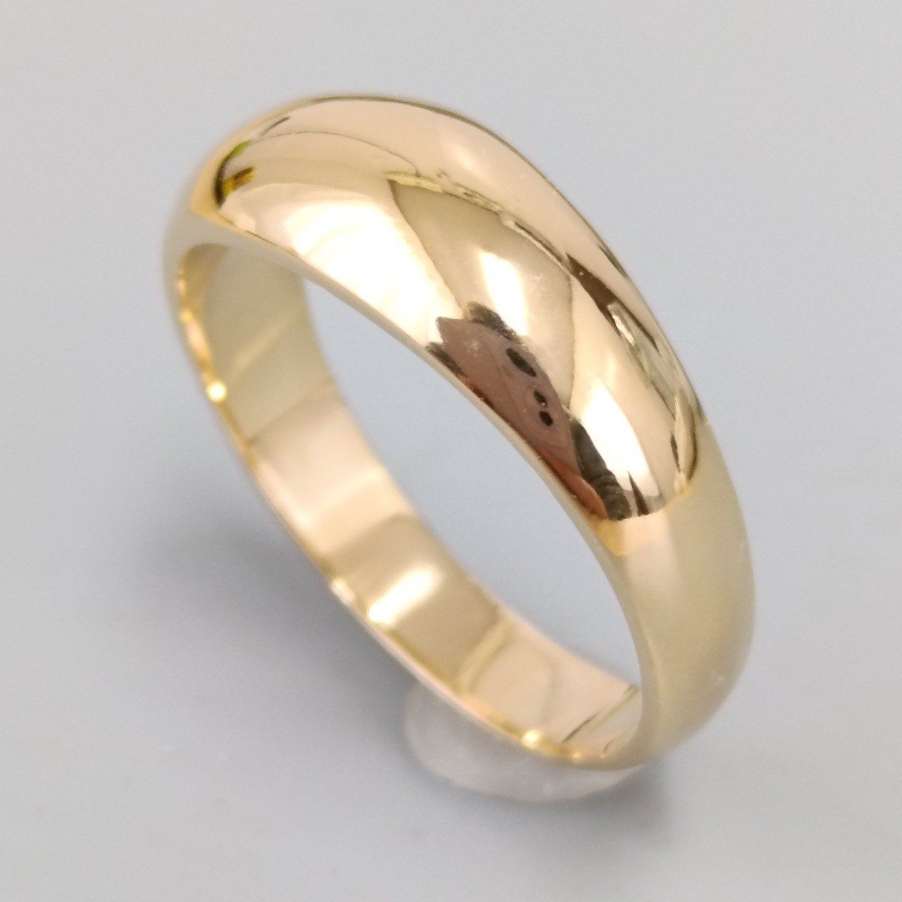 18金 K 18 男女兼用 造幣局 三日月リング 5.81ｇ 16号 E 68