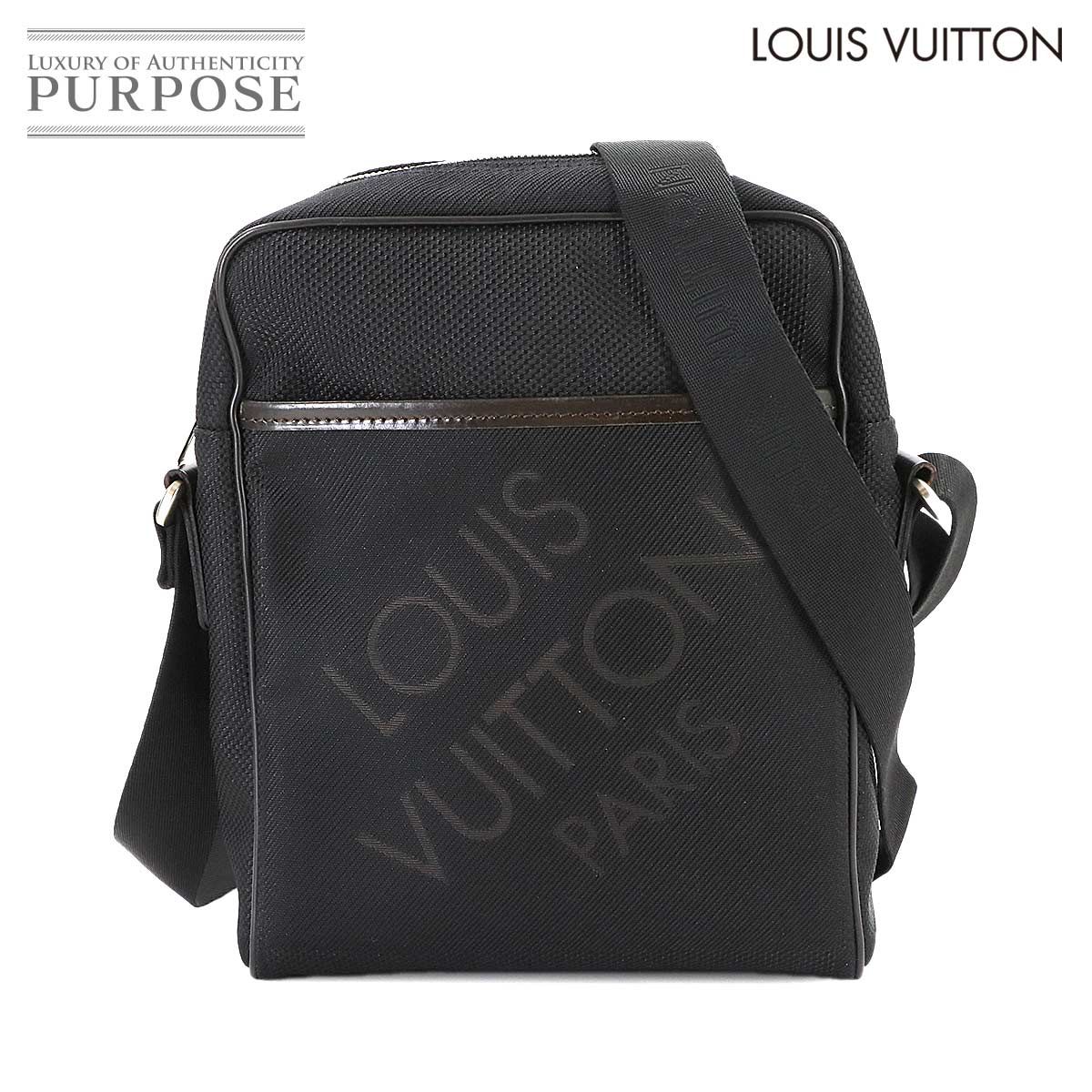 ルイ ヴィトン LOUIS VUITTON ダミエ ジェアン シタダン NM ショルダー バッグ ノワール ブラウン M 93223 Citadin