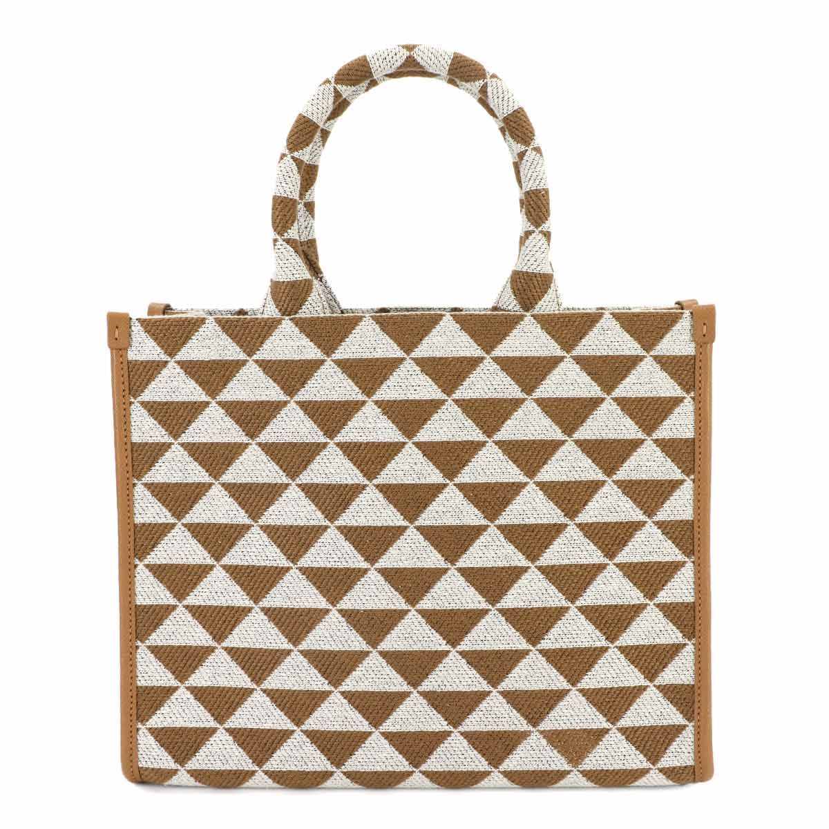 未使用 展示品 プラダ PRADA シンボル エンブロイダリー スモール 2way 