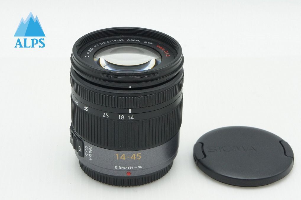 Panasonic LUMIX G VARIO 14-45 mm F 3.5-5.6 ASPH. MEGA O.I.S. H- マイクロフォーサーズ 260107 ae