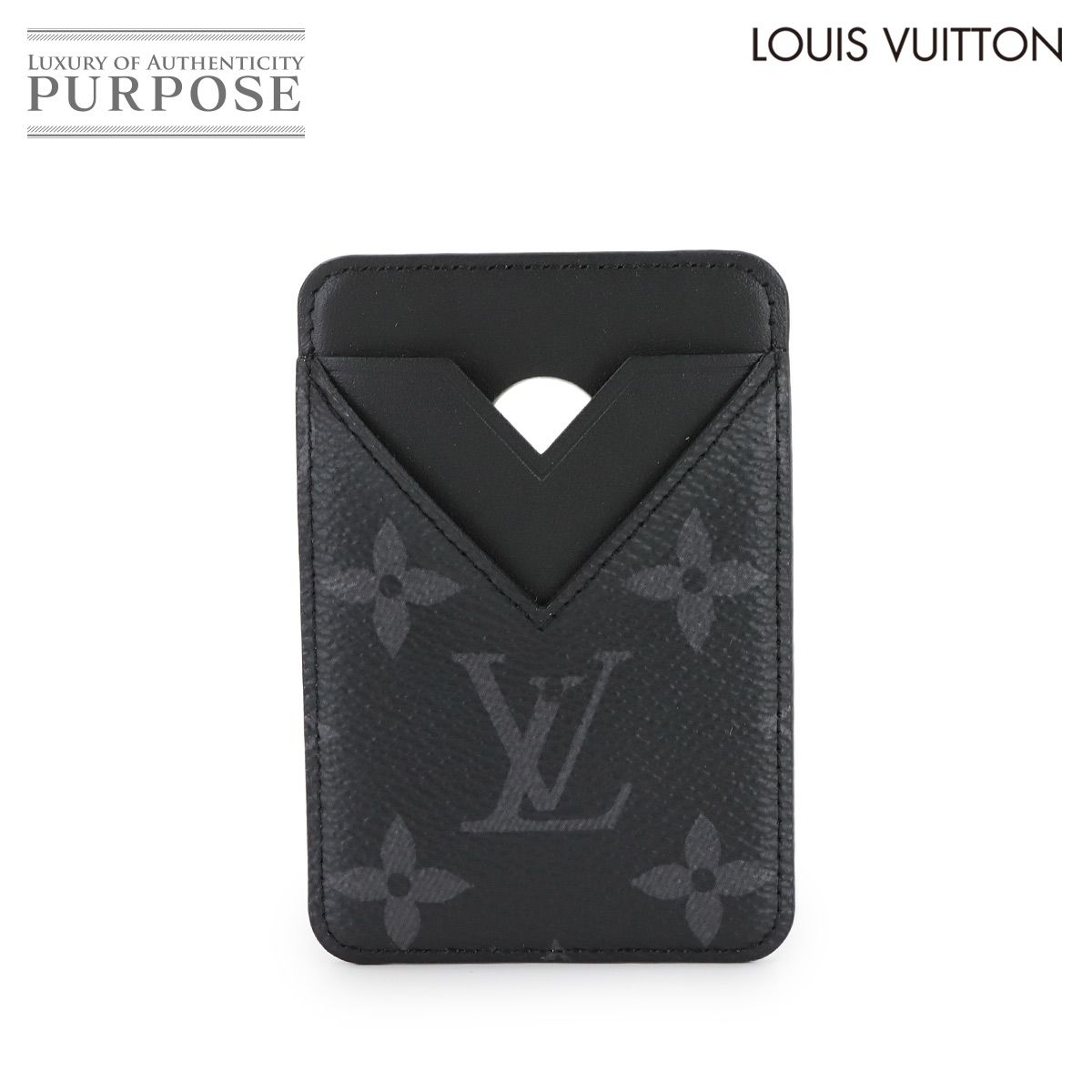 ♥ 展示品 ルイ ヴィトン LOUIS VUITTON モノグラム エクリプス ポルト カルト マグネット カードケース M 12602