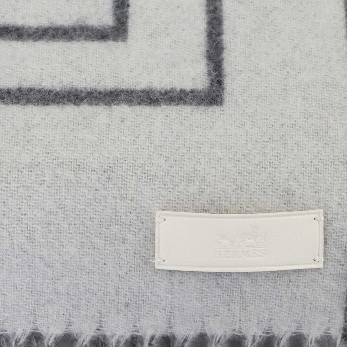 未使用 展示品 エルメス HERMES レトル オ カレ マフラー カシミヤ 100