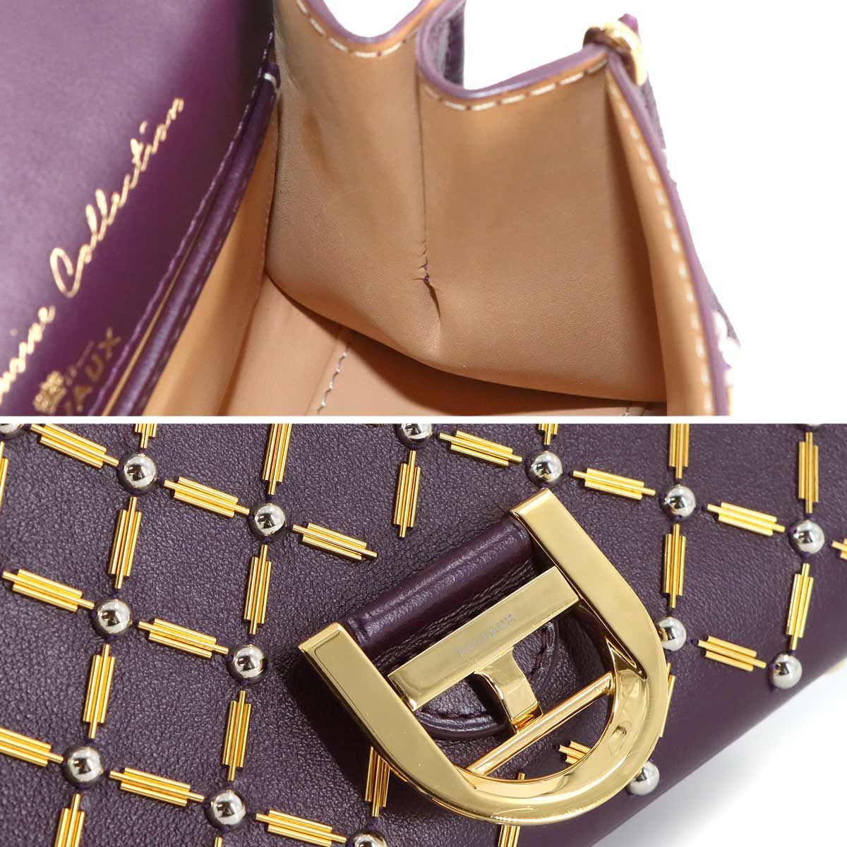 未使用✨デルヴォー レザー　ケース 未使用 展示品 デルヴォー DELVAUX ブリヨン マイクロ 2way ハンド