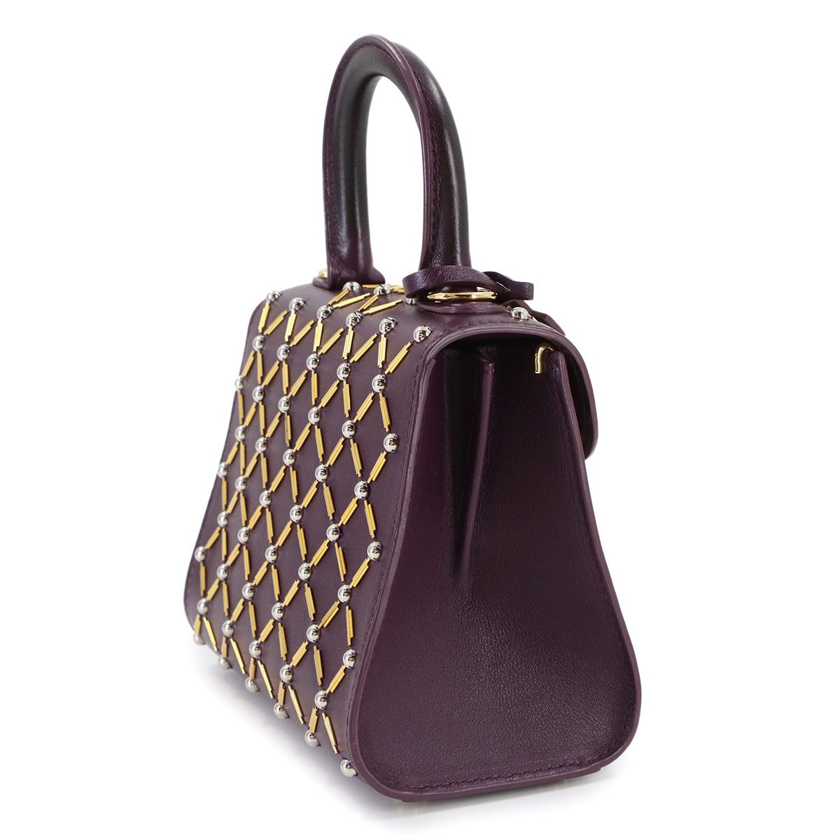 未使用 展示品 デルヴォー DELVAUX ブリヨン マイクロ 2way ハンド 