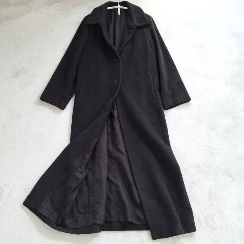 K.T KIYOKO TAKASE ロングコート マキシ丈 ウール Mサイズ グレー