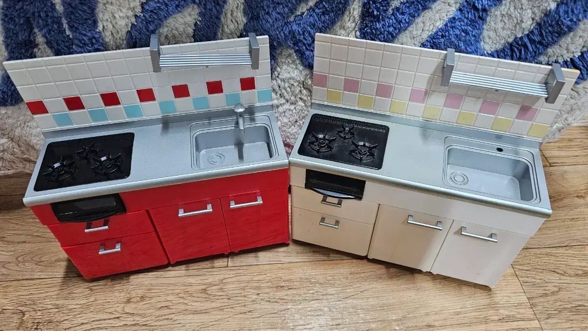 リーメント食玩 ぷちサンプル 赤いシンク＋白いシンク まとめ