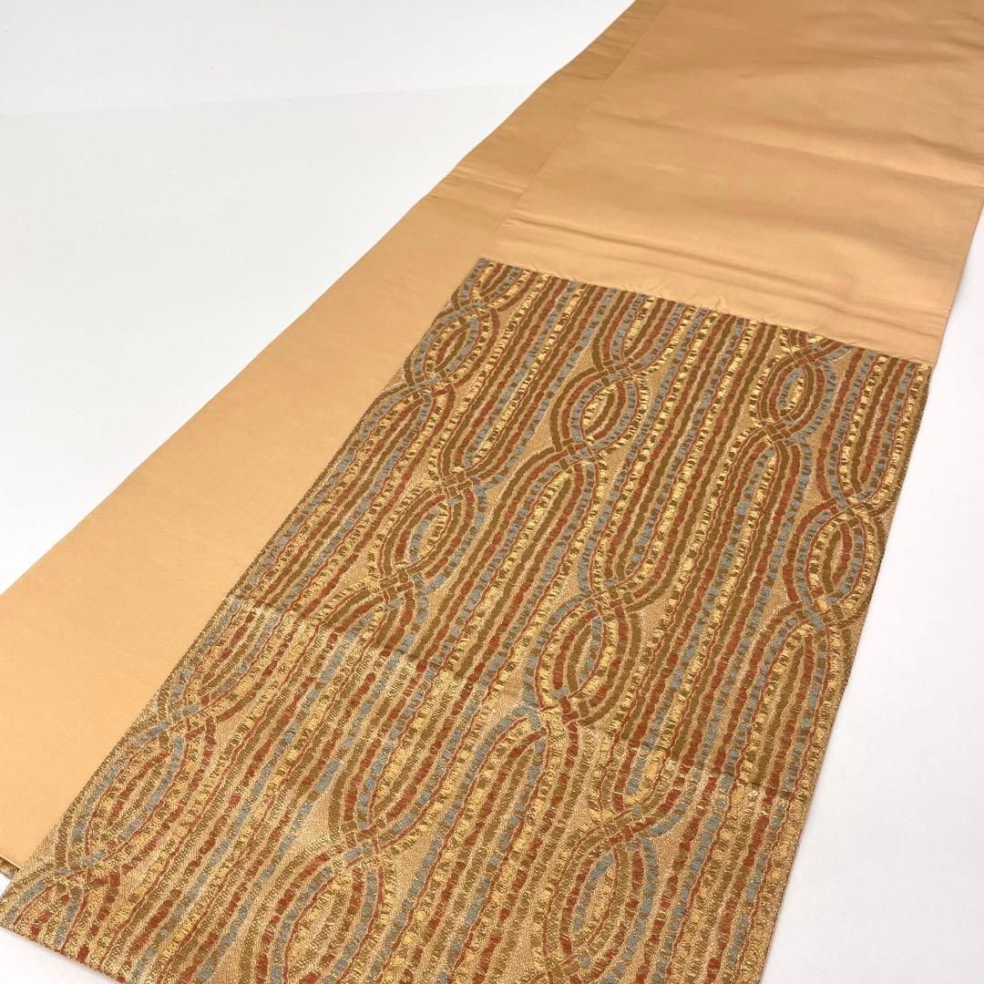  着物と帯 時流 F 241075◆正絹 袋帯◆長尺 洒落袋 ♥品 袋帯 帯