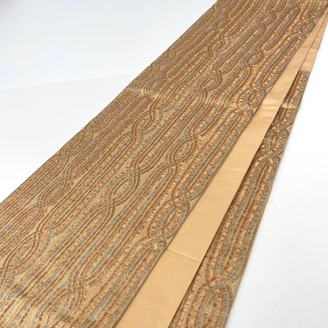 着物と帯 時流 F 241075◆正絹 袋帯◆長尺 洒落袋 ♥品