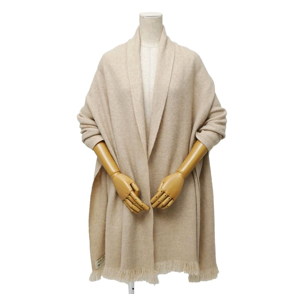 GOLDEN FLEECE × Loro Piana ゴールデンフリース ロロピアーナ ショール 総カシミヤ ストール ブランケット イタリア製 ブランド古着 |RA 7100
