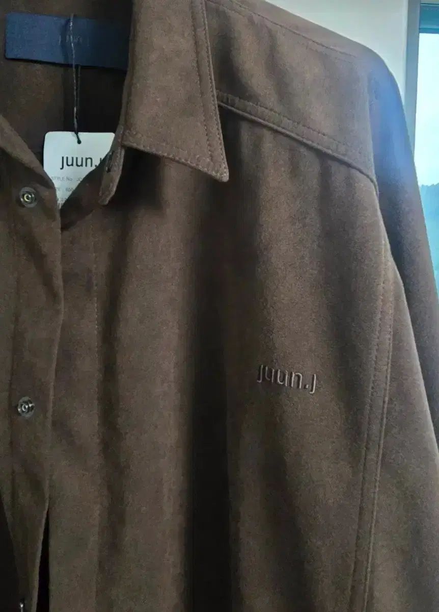 Juun.J ジュンジェイ スウェード KARA カラ シャツ 48番 サイズ