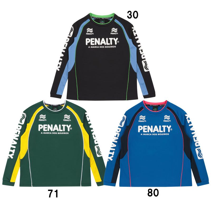 サッカーペナルティウェア新品 PENALTY（ペナルティ） ペナルティー ヘリテージ裏起毛ドライシャツ