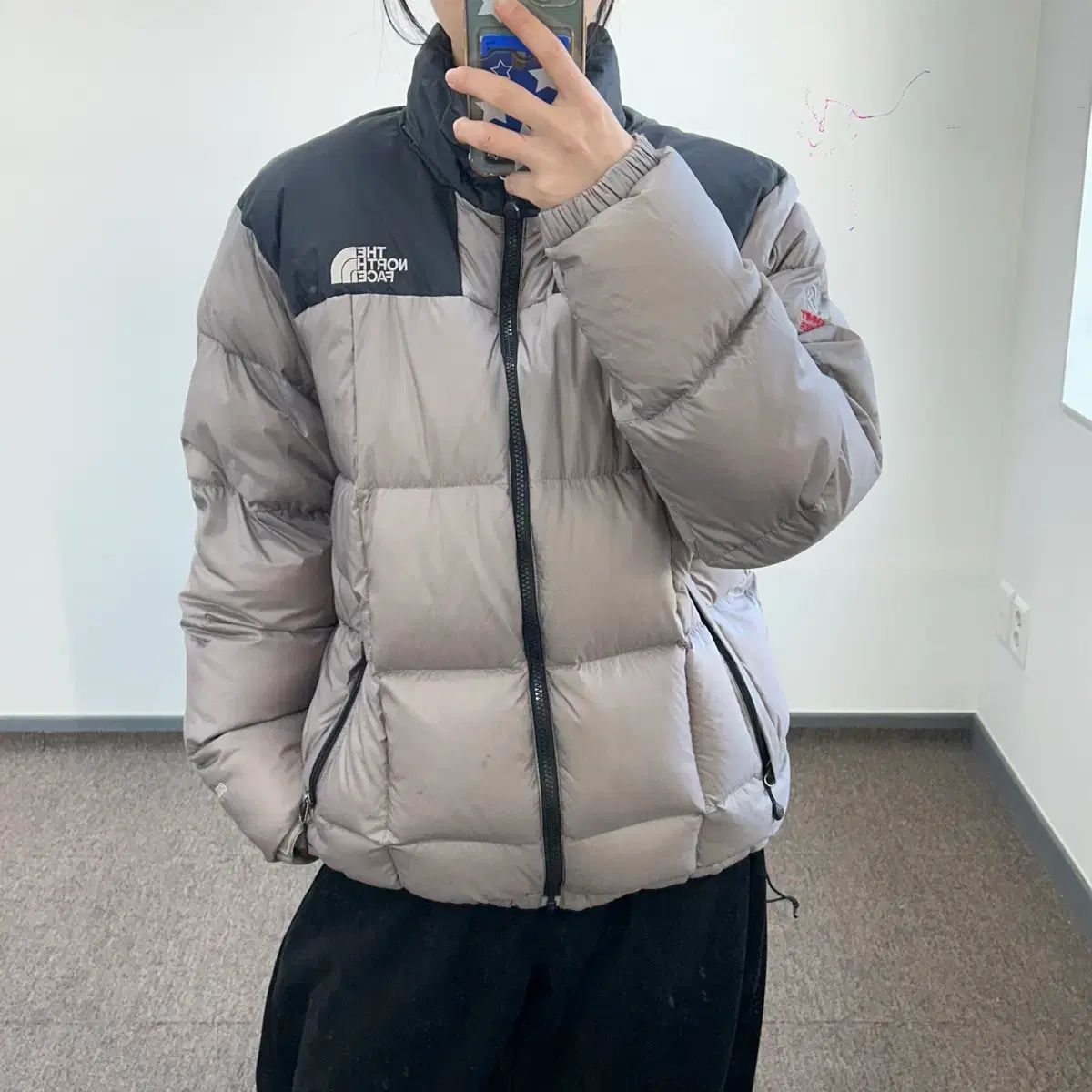 THE NORTH FACE ザノースフェイス 800 アッシュベージュ ダウン