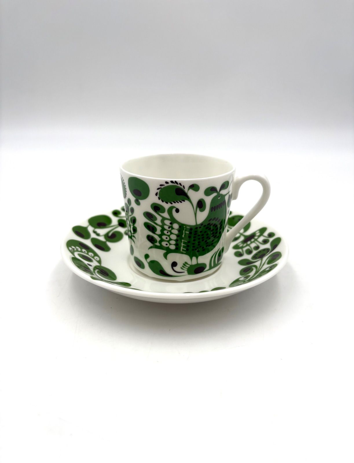 ♥保管品 Gustavsberg TurTur グスタフスベリ 北欧ヴィンテージ チュールチュール コーヒーカップ-ソーサー