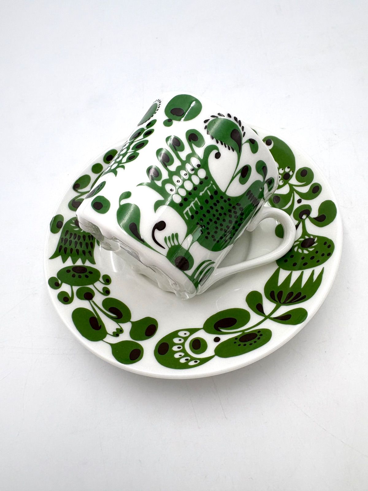  ♥保管品 Gustavsberg TurTur グスタフスベリ 北欧ヴィンテージ チュールチュール コーヒーカップ-ソーサー カップ ソーサー コーヒー ティーカップ