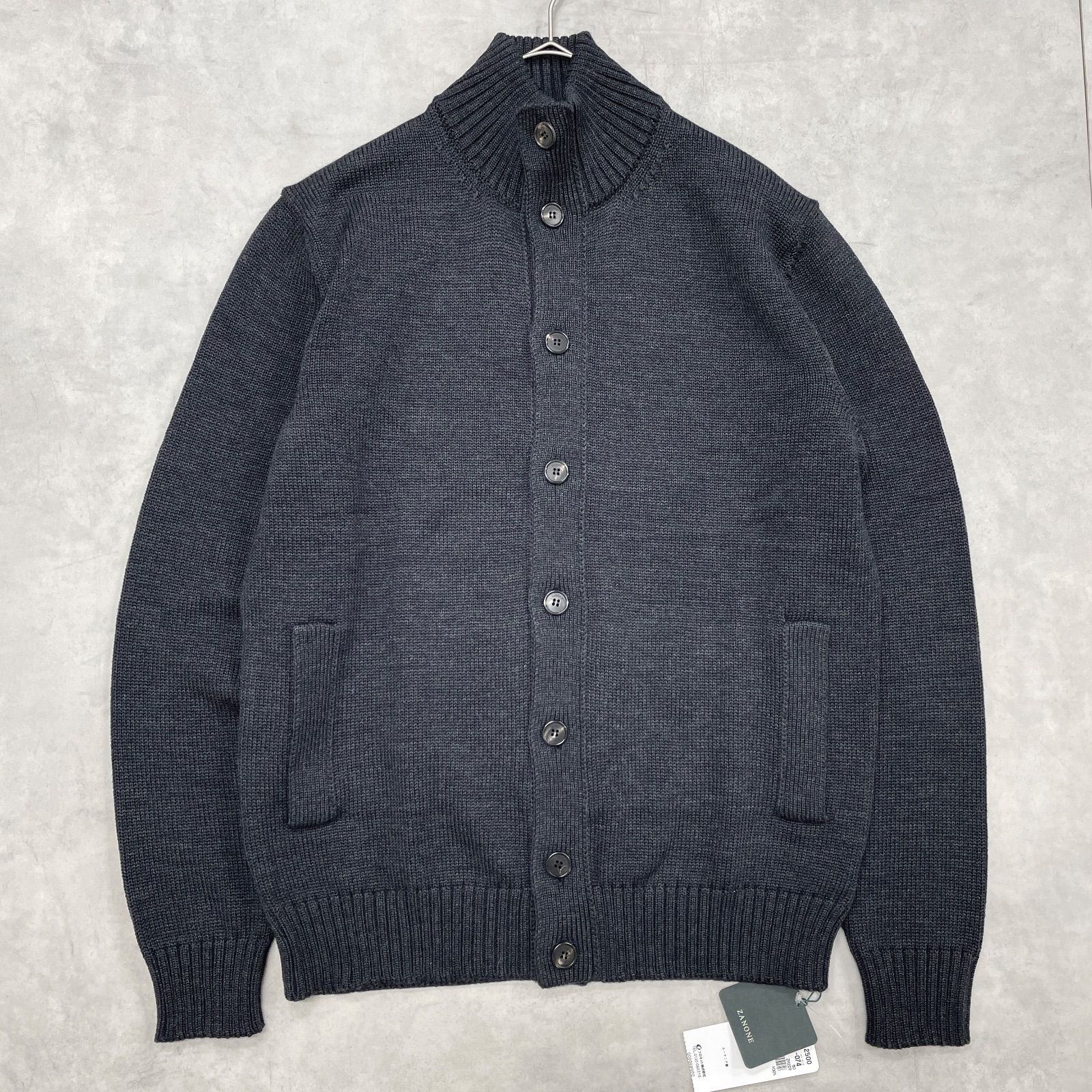 新品同様】ZANONE ザノーネ キョート カーディガン スタンドカラー