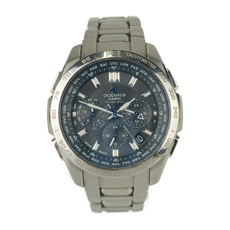 CASIO/カシオ OCEANUS ソーラー電波腕時計 OCW-T600TDB-1AJF