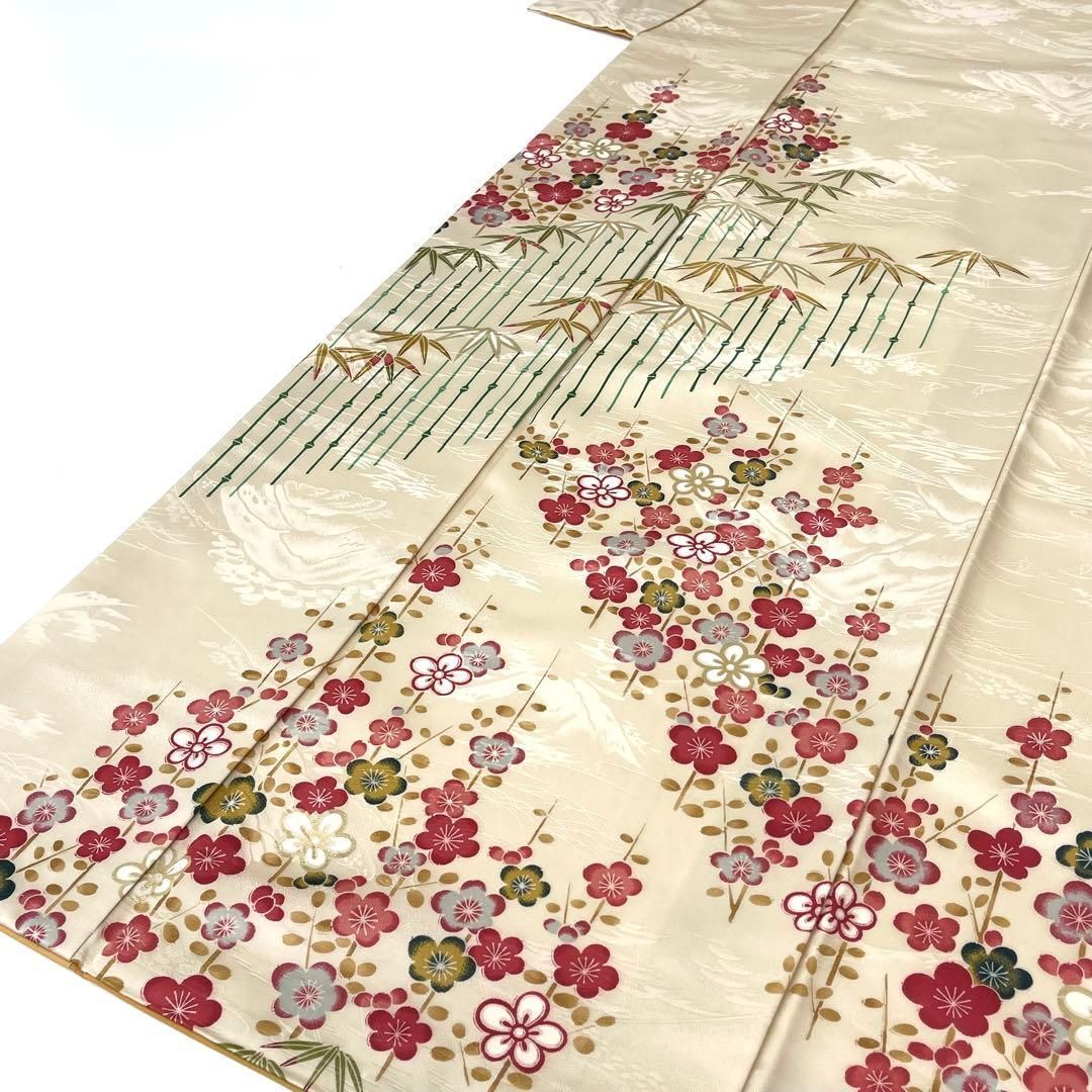 時流 ポ241065◆洗える着物