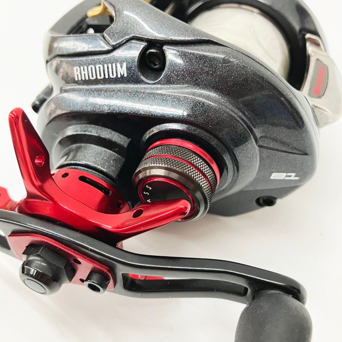 〇〇Megabass メガバス RHODIUM ロジウム 左 ベイトリール 81L - メルカリ