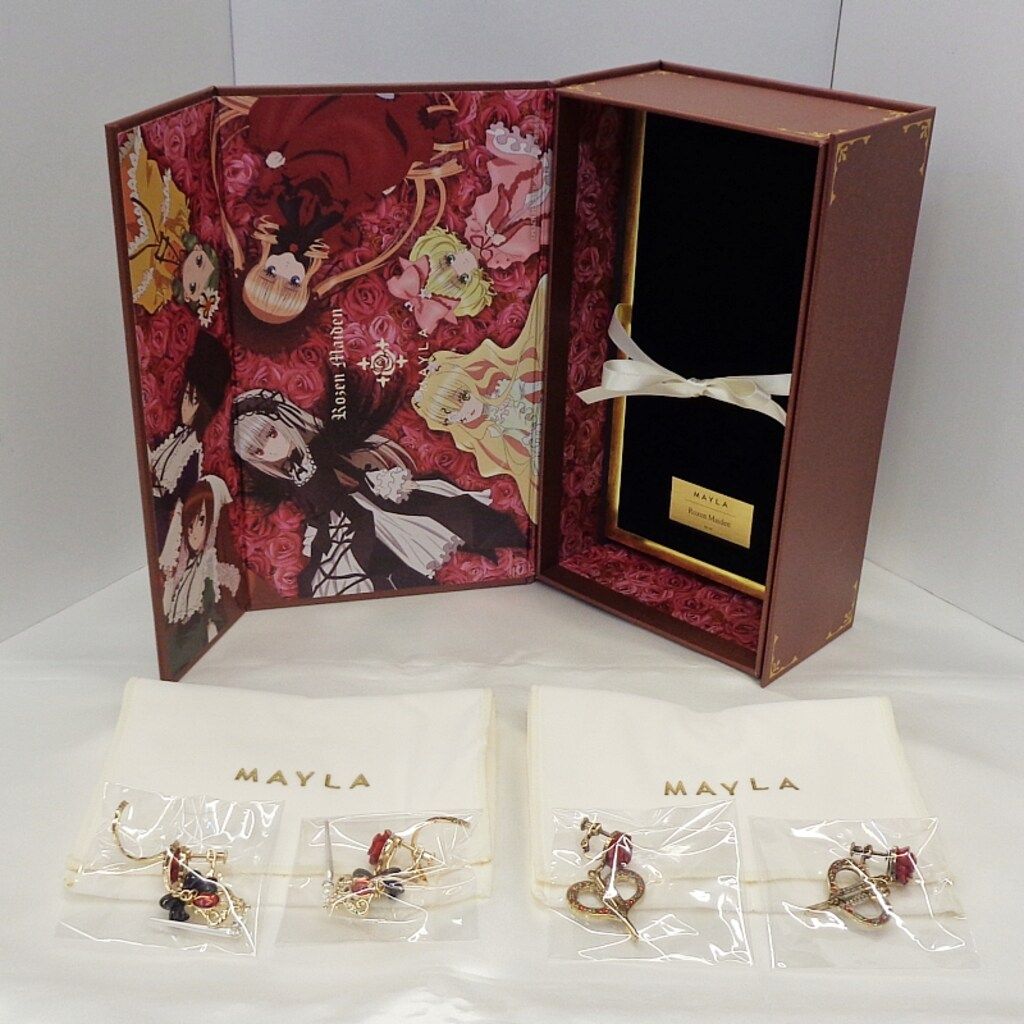 MAYLA ローゼンメイデン×MAYLA アイコニックイヤオブジェ コンプリートセット イヤリング 真紅