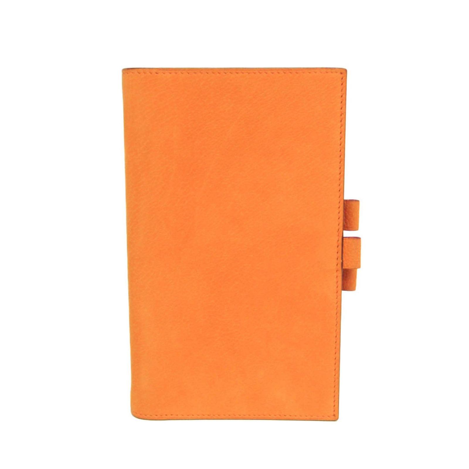 エルメス Hermes アジェンダ ポケットサイズ 手帳カバー オレンジ ヴィジョン
