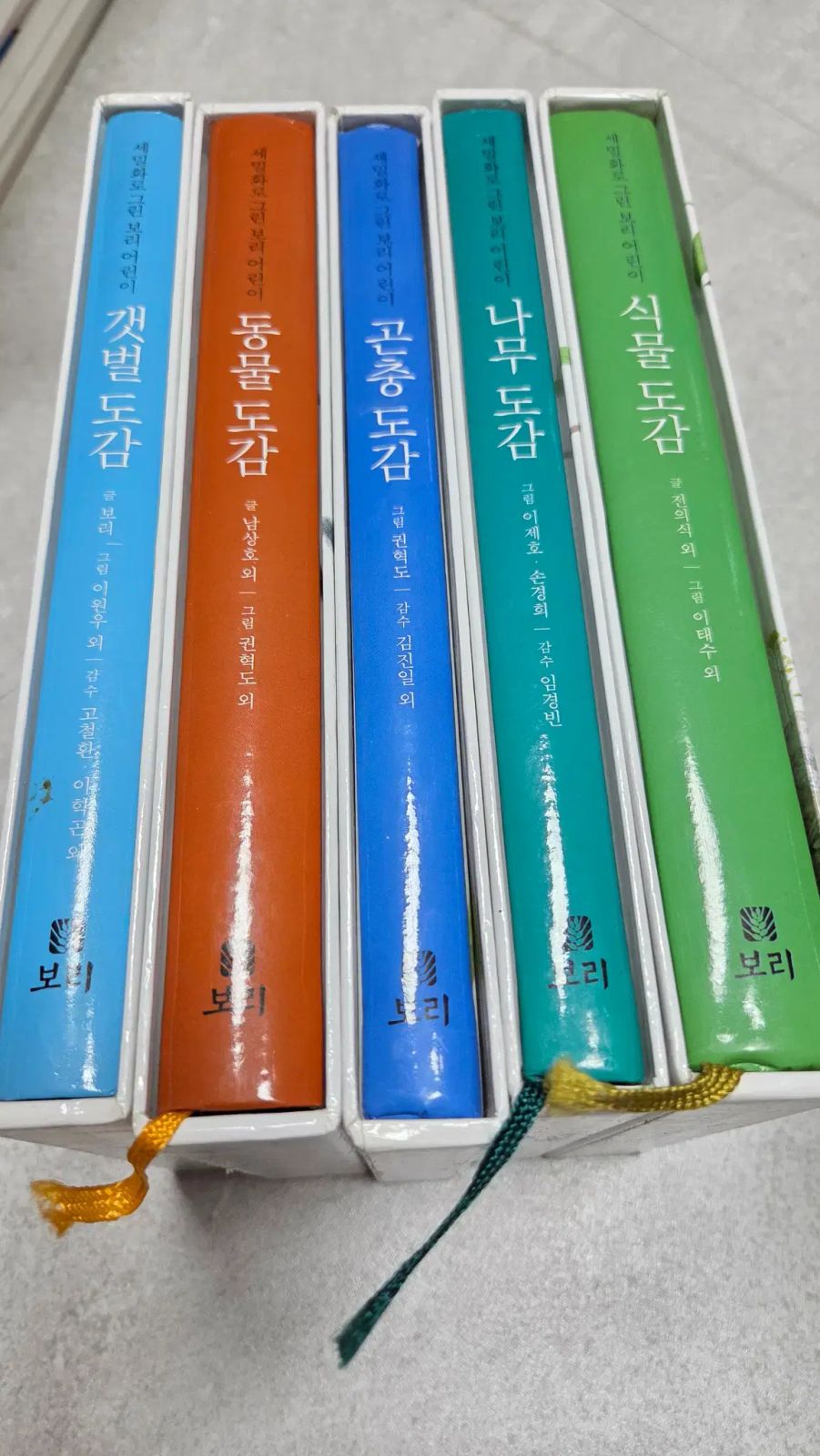 精密画ローグリーン麦子供5巻セット 海水魚カード