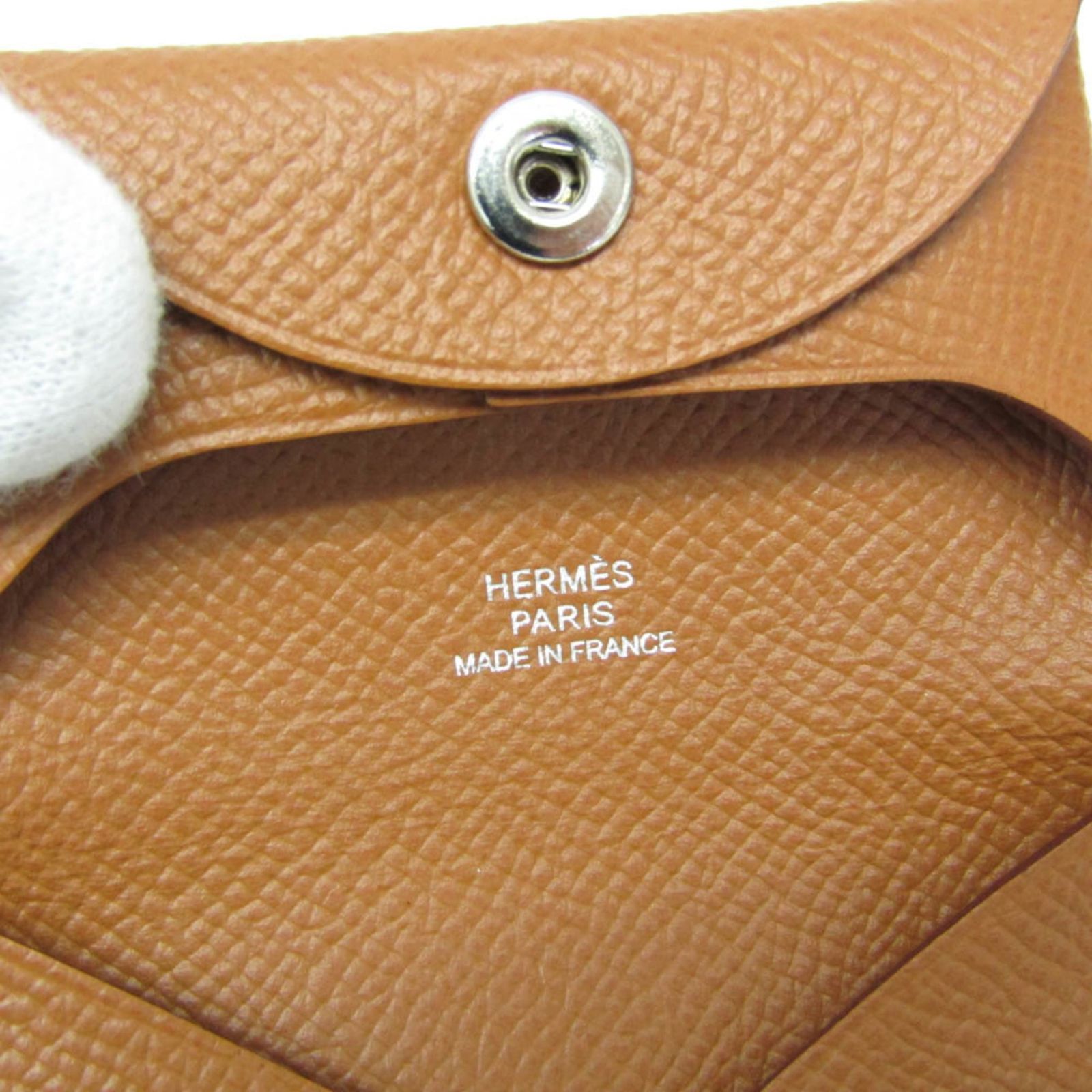  エルメス Hermes バスティア メンズ レディース エプソン 小銭入れ コインケース ブラウン コインケース 小銭入れ 小物