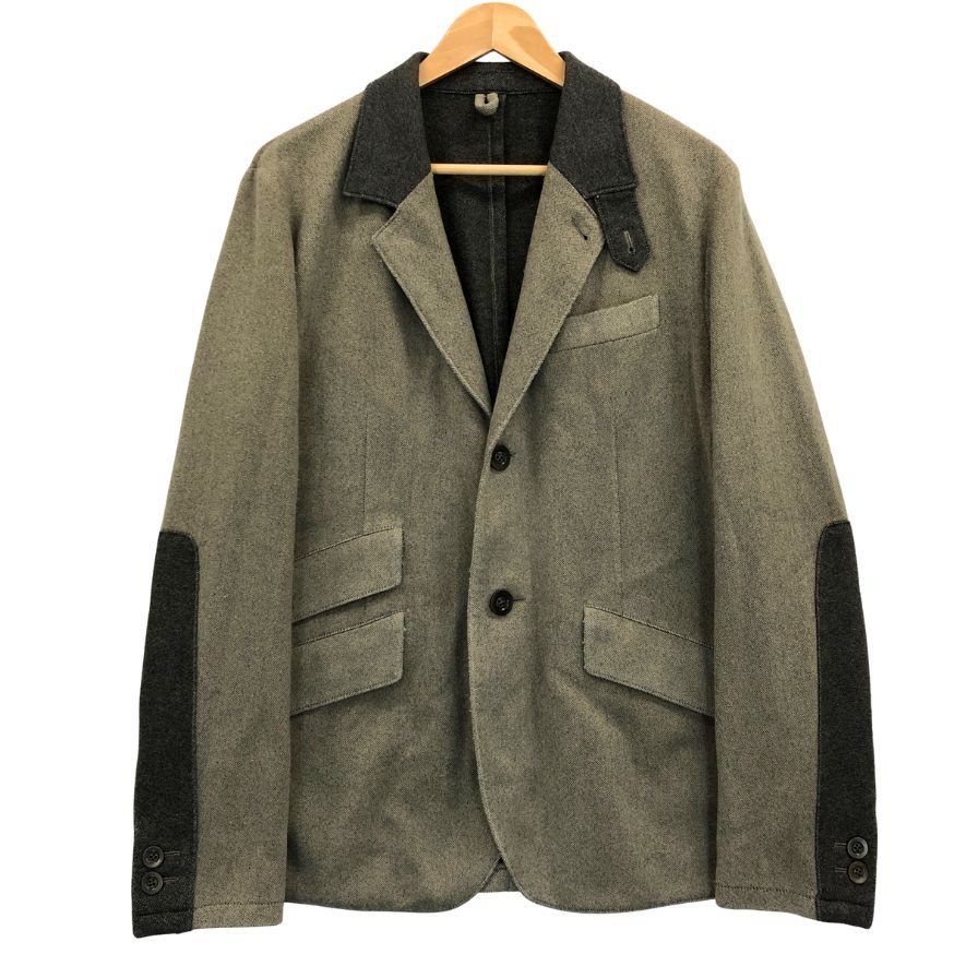 ボリオリ 2 B ジャケット ウール エルボーパッチ AFB 25