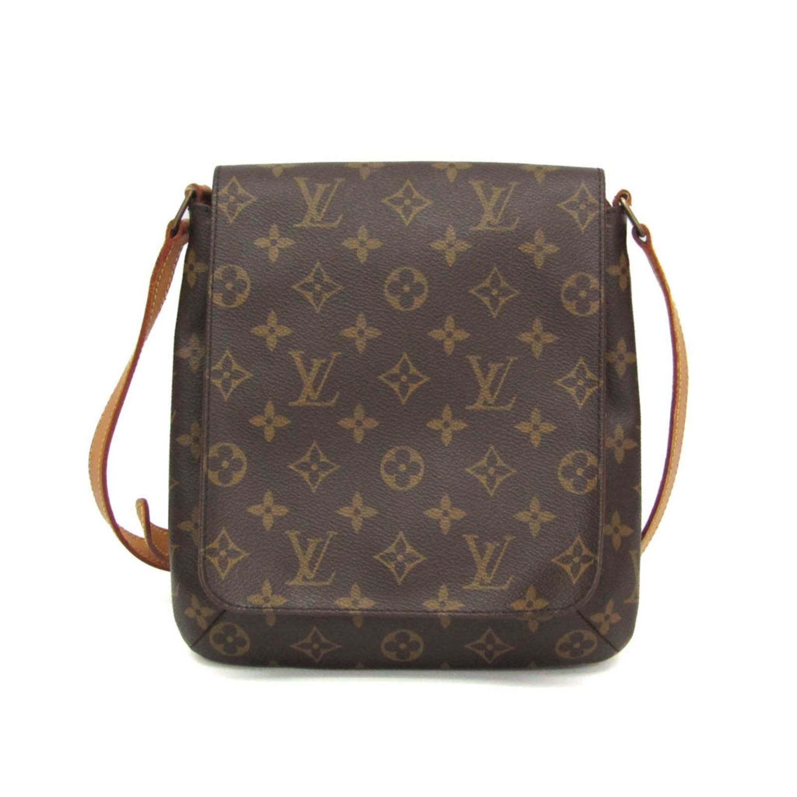 ルイ ヴィトン Louis Vuitton モノグラム ミュゼットサルサ ロングストラップ M 51387 レディース ショルダーバッグ ブラウン