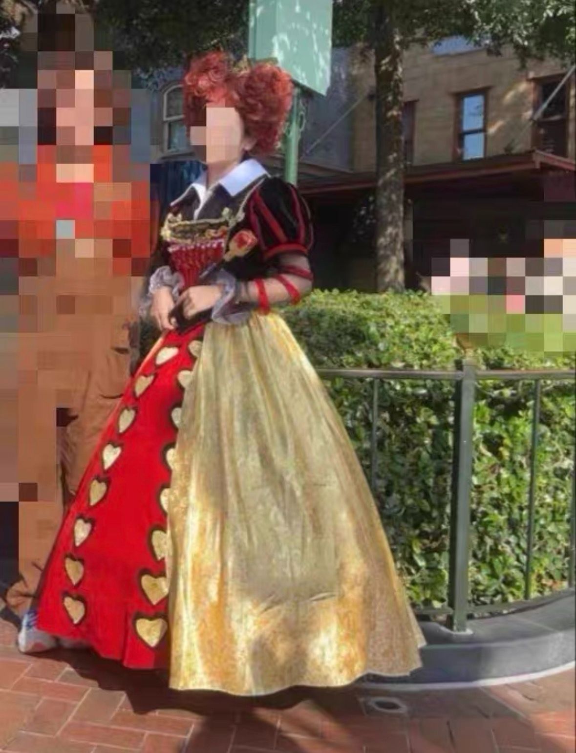 大人用 赤の女王 仮装 コスプレ ハートの女王 衣装 Dハロ