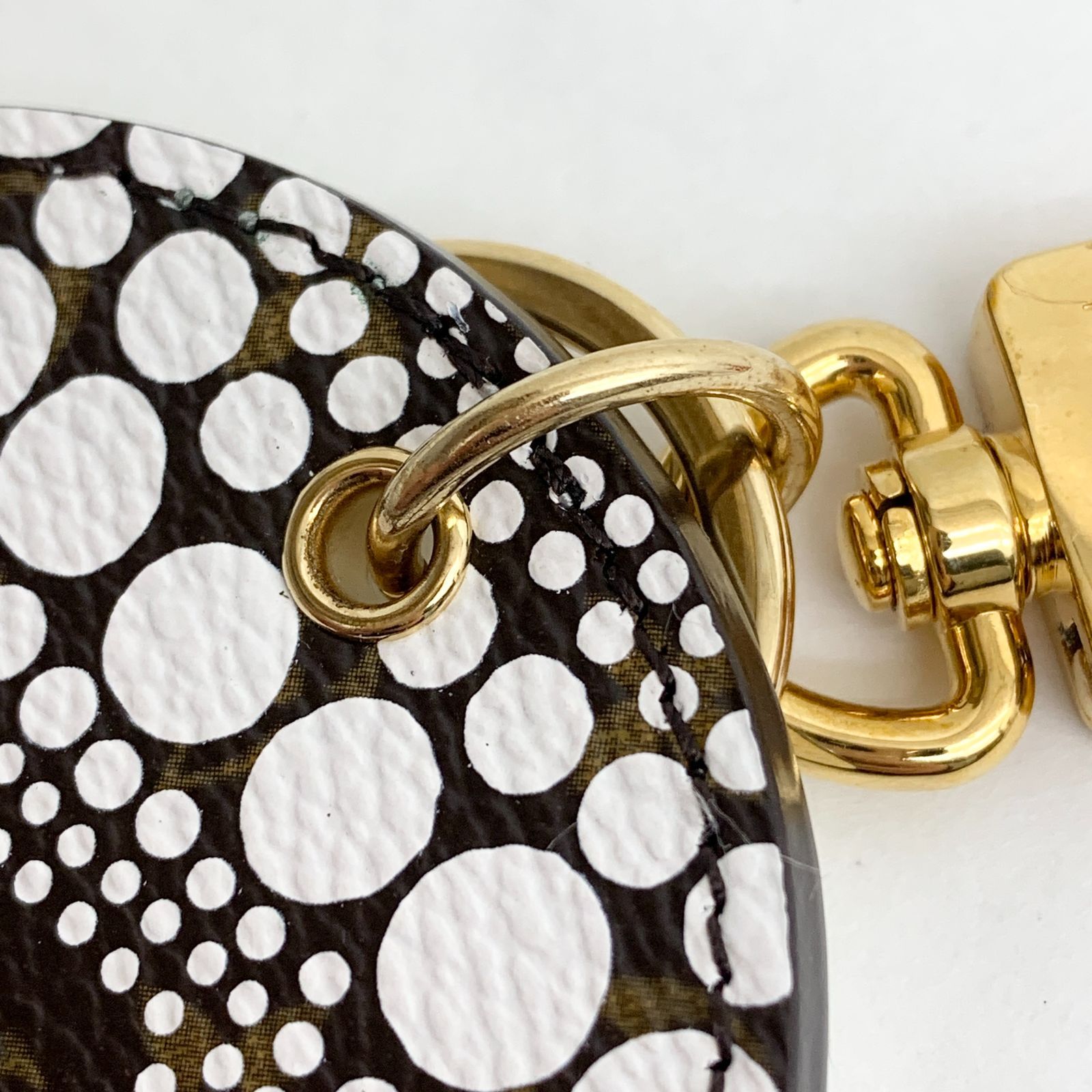 ルイヴィトン LOUIS VUITTON LV ポルトクレ・モノグラム 草間彌生