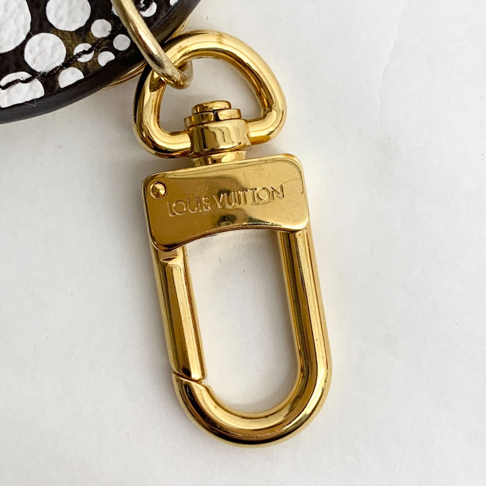 ルイヴィトン モノグラム ポルトクレ パンプキンドット 草間彌生 キーホルダー ルイヴィトン モノグラム ポルトクレ パンプキンドット 草間彌生