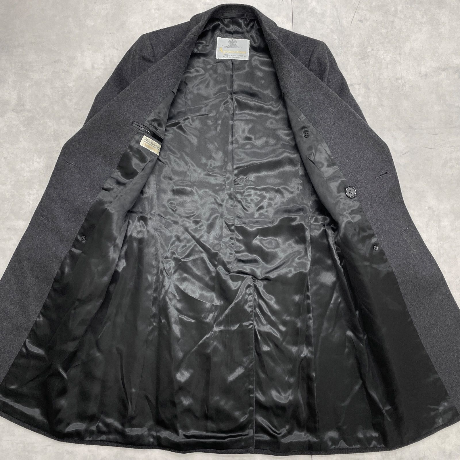 Aquascutum アクアスキュータム チェスターコート ロング ダブル