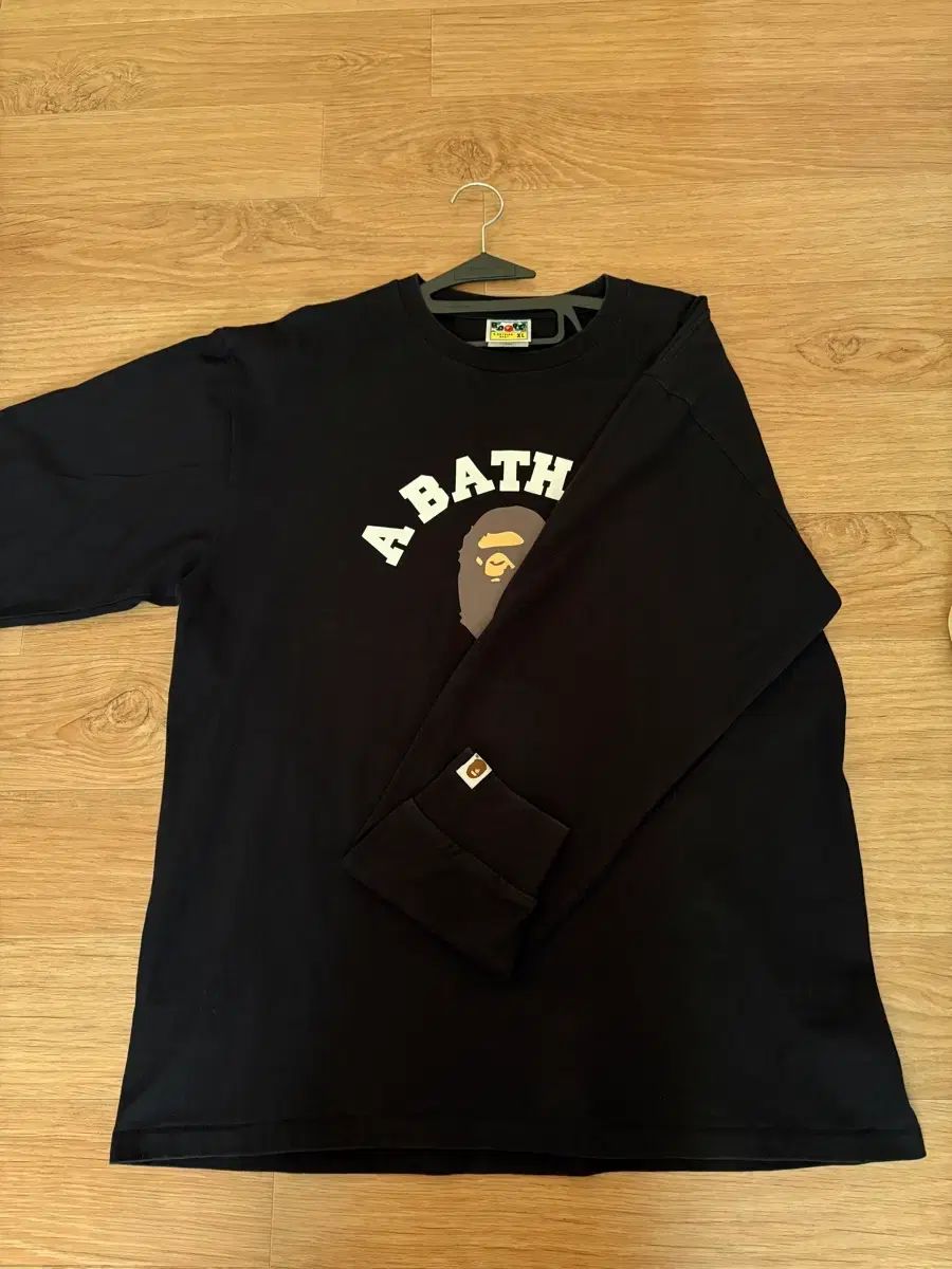 XL アベイシングエイプ カレッジ ロングスリーブ ブラック