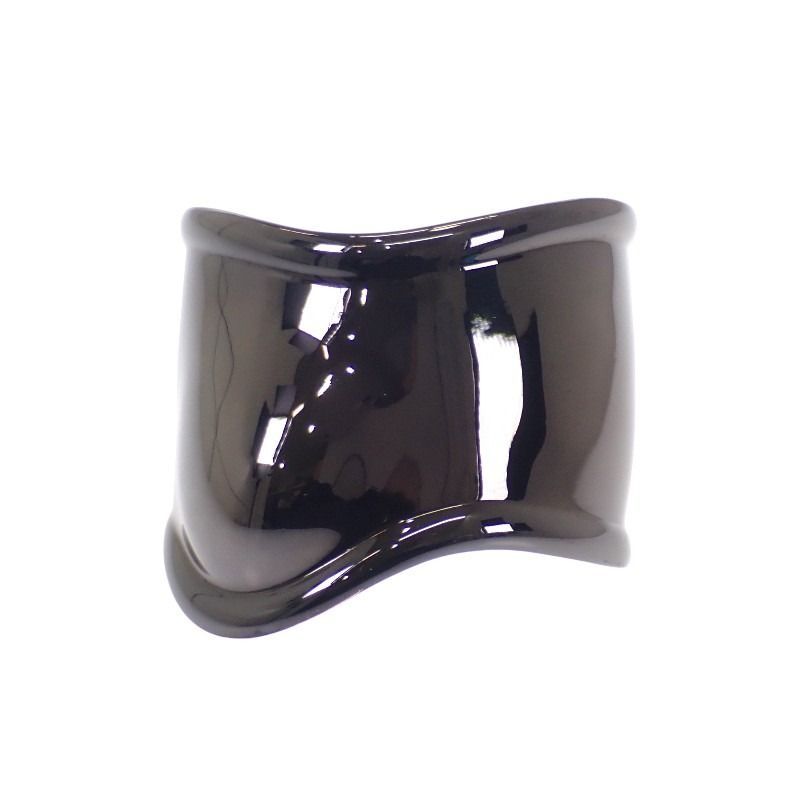 全体的にスレ ティファニー TIFFANY-Co. ボーンカフ バングル ルテニウム レディース