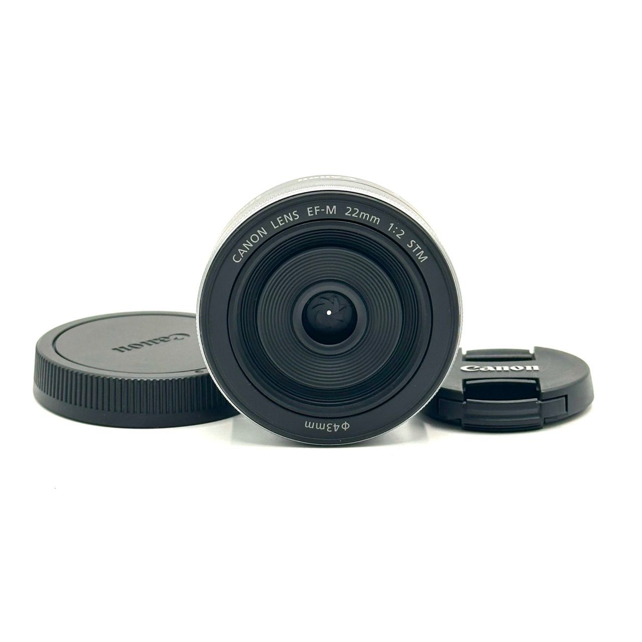 Canon 単焦点広角レンズ EF-M22mm F2 STM シルバー ミラーレス一眼対応