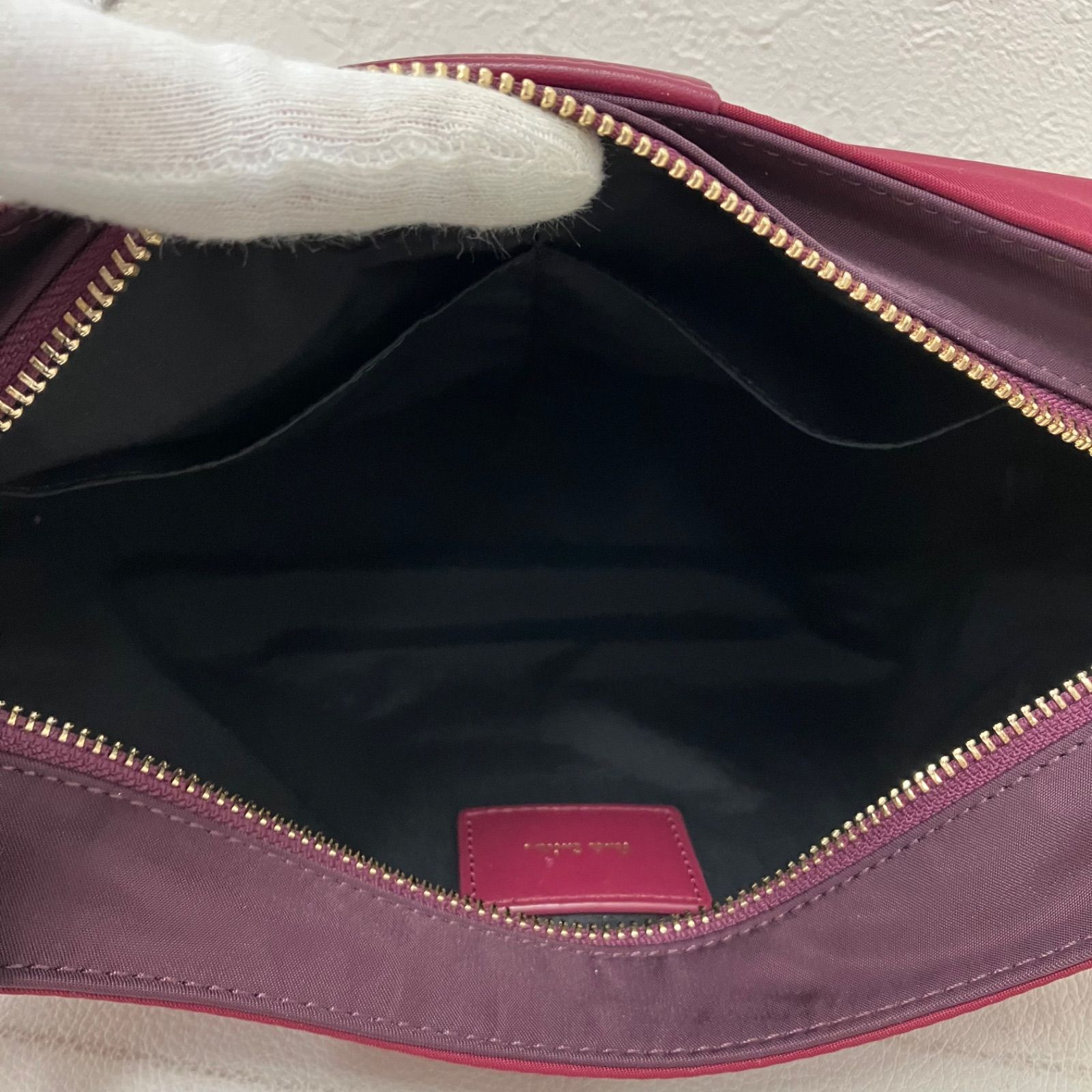 8342 Paul Smith ポールスミス デイリーショルダーバッグ バーガンディ 