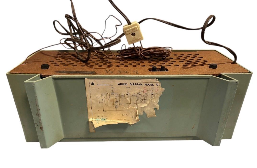 日本コロムビア】COLUMBIA 2 BAND SUPER RADIO 真空管式ラジオ 昭和
