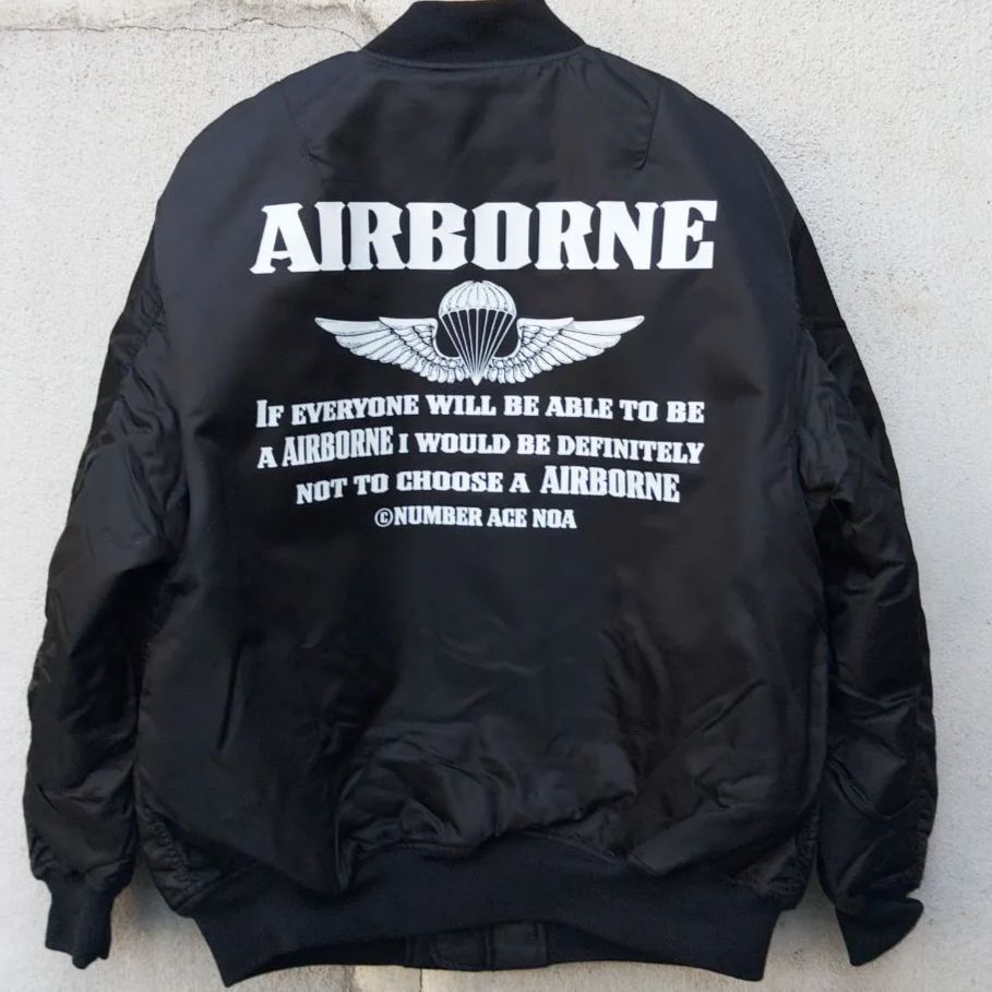 陸上自衛隊 空挺部隊 type MA 1ジャンパー