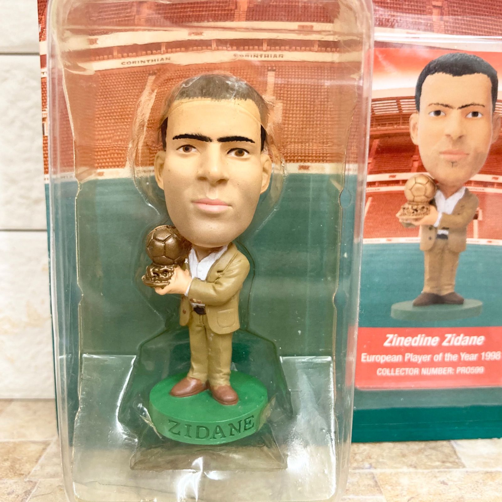 希少【コリンシアン　プロスターズ】プラチナム　ジダン　フランス　ホーム　極美品 コリンシアン マイクロスターズ】ジネディーヌ ジダン フランス ホーム