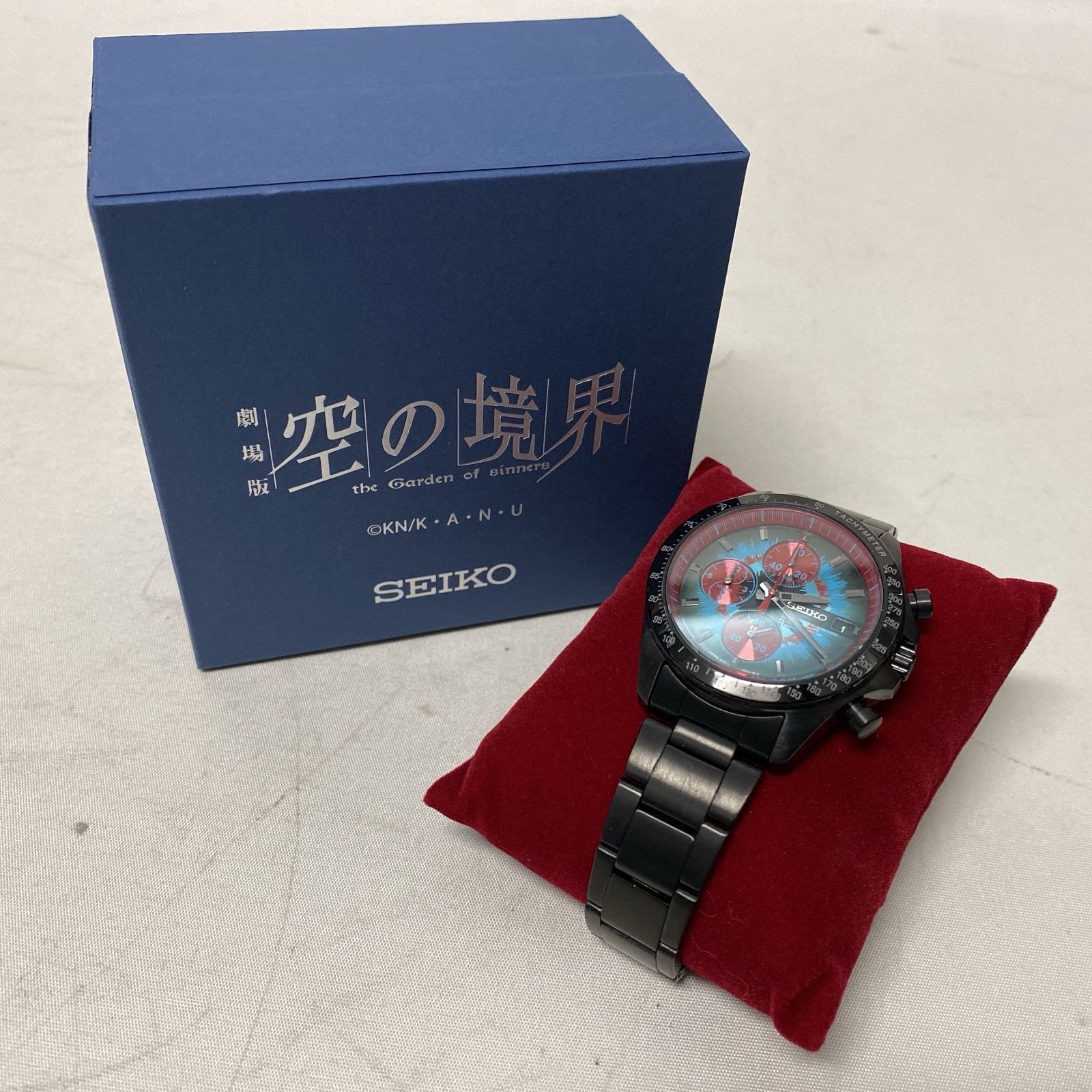 浜館43 1279 劇場版 空の境界 セイコーコラボウオッチ 両儀式モデル SEIKO 品