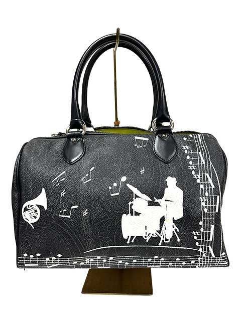 ETRO エトロ バッグ ボストンバッグ オーケストラ 楽器 音楽 ブラック レディース＿s 08＿セルモアから ＿s-0452-r 08