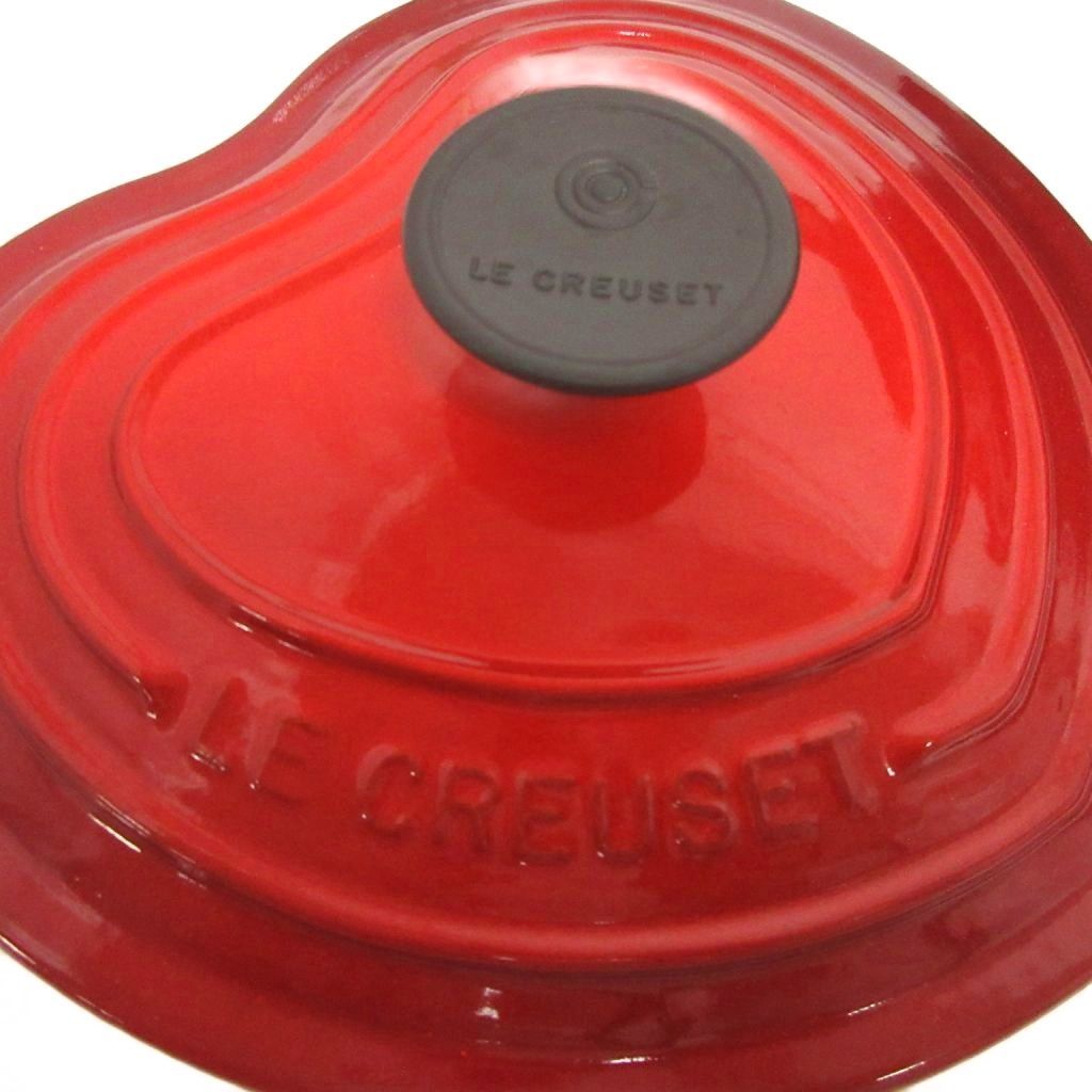 ル クルーゼ LE CREUSET ココット ダムール ハート 両手鍋 鋳物