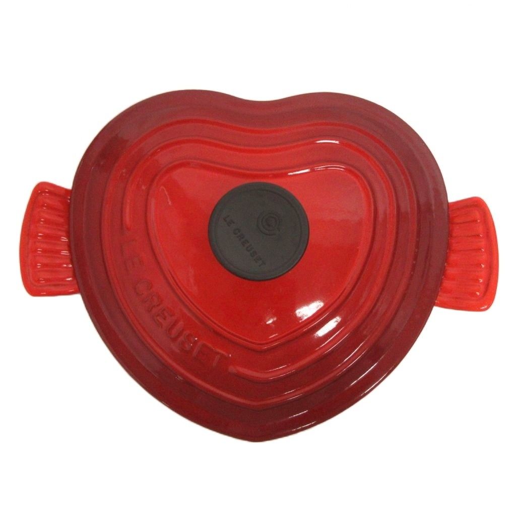 【未使用】ルクルーゼ ダムールディッシュ（ハート型鍋） 未使用 ルクルーゼ ダムール ディッシュ ハート 20cm 鍋 ゴールド