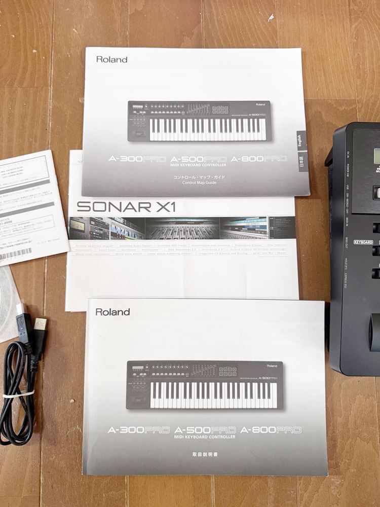 HY】【美品】Roland ローランド A-800PRO 61鍵 MIDIキーボード