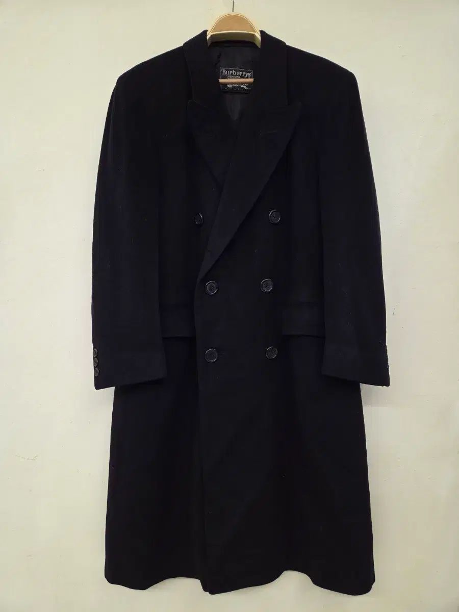 バーバリー ピュア カシミア メンズ ダブル コート