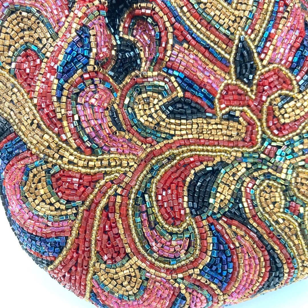  着物と帯 時流 B 241034 アンティーク ビーズバッグ はしもとLumy 和装用バッグ 着物 浴衣